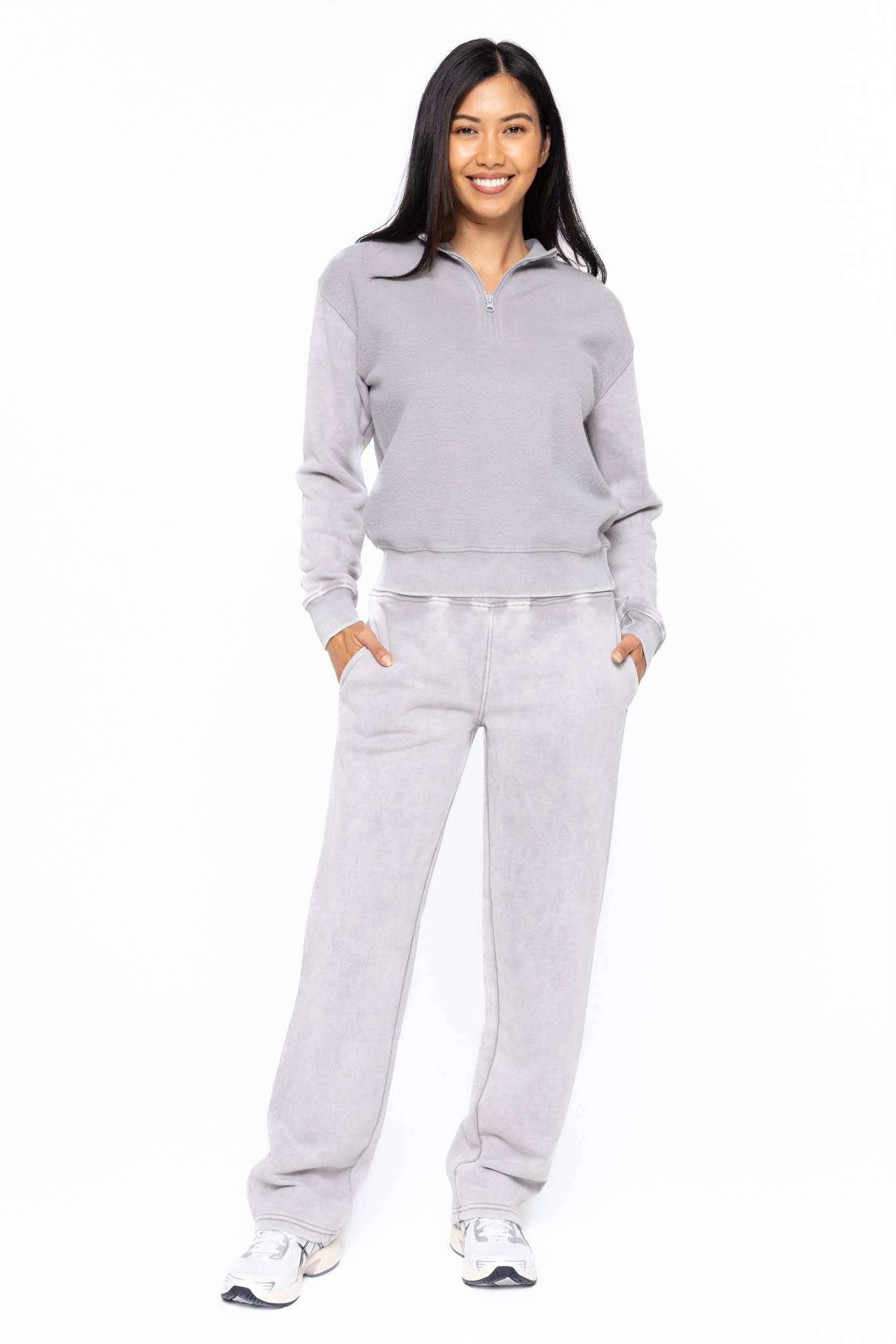 Straight Leg Vintage Fleece Lounge Pants