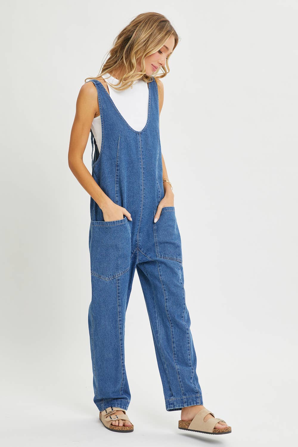 BESTSELLER ONE-AND-DONE DENIM JUMPSUIT