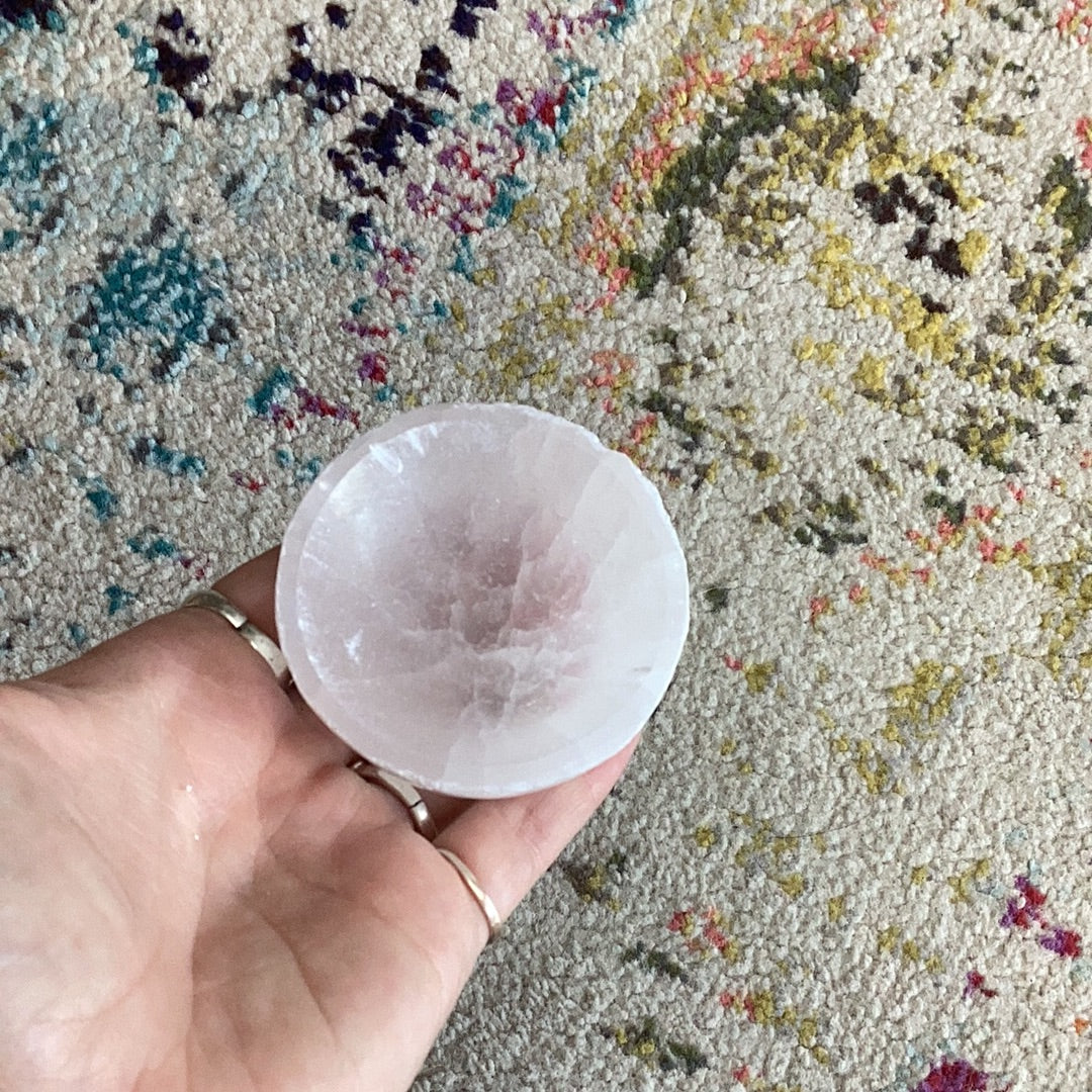 Selenite Bowl