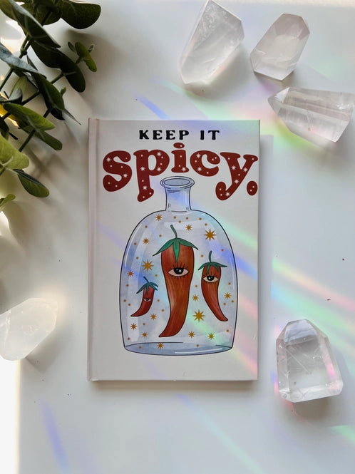 Keep it Spicy Lined Journal