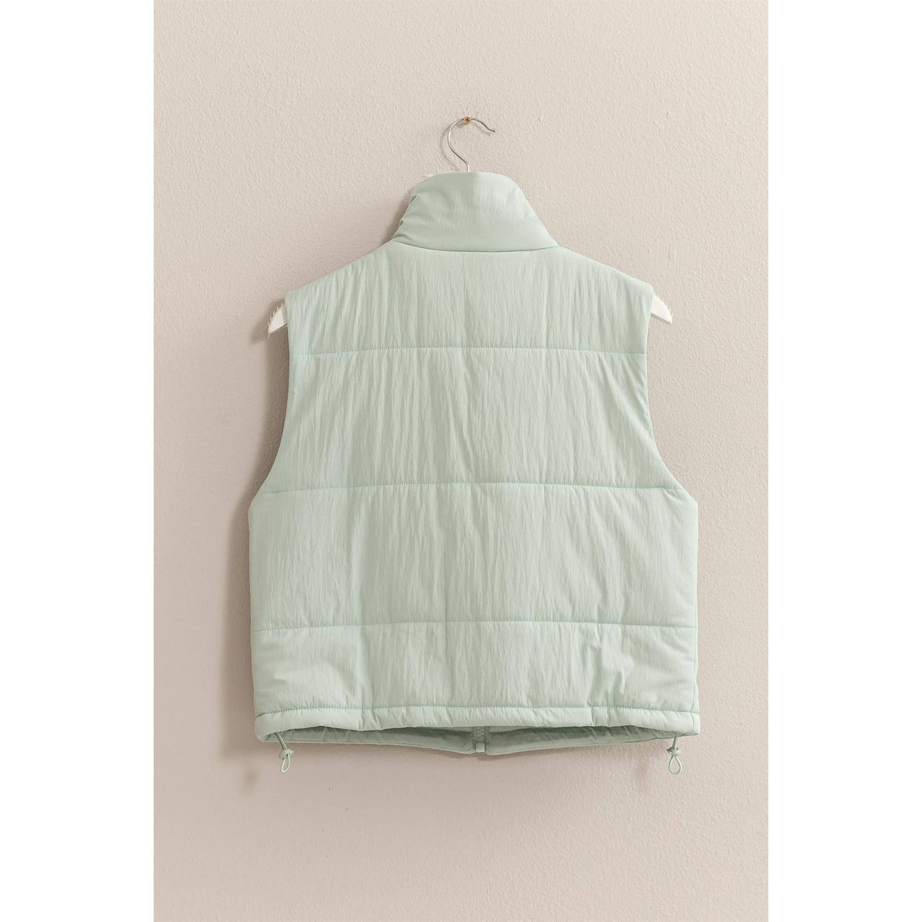 Puffer Vest With Zipper