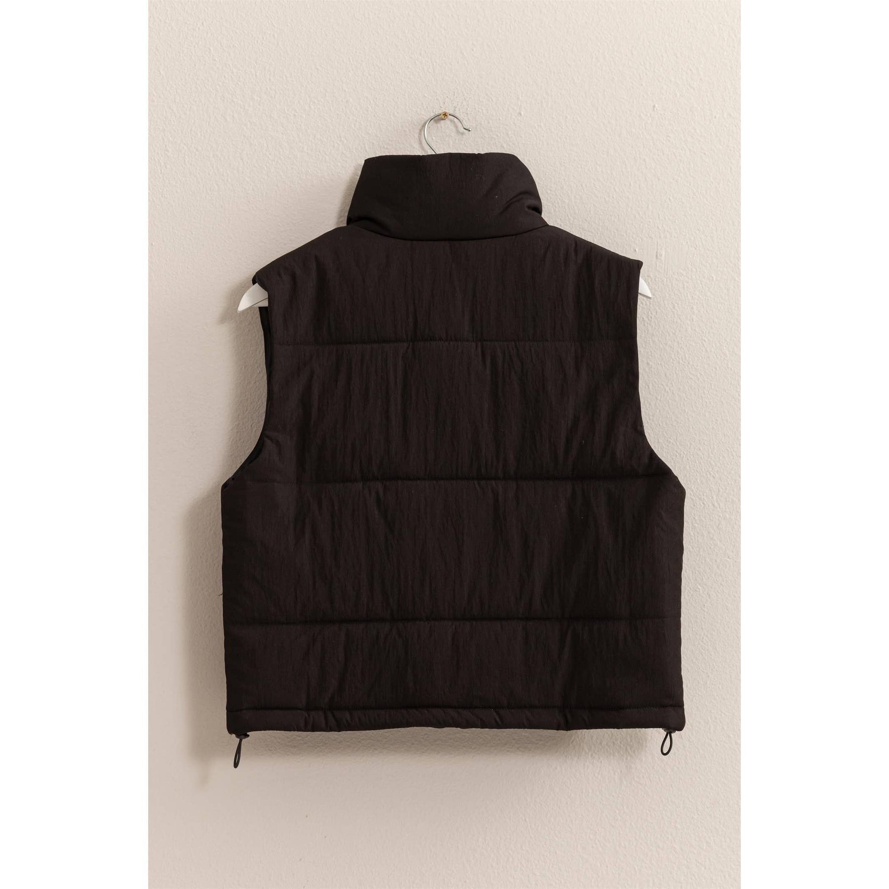 Puffer Vest With Zipper