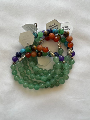 7 chakra aventurine bracelet