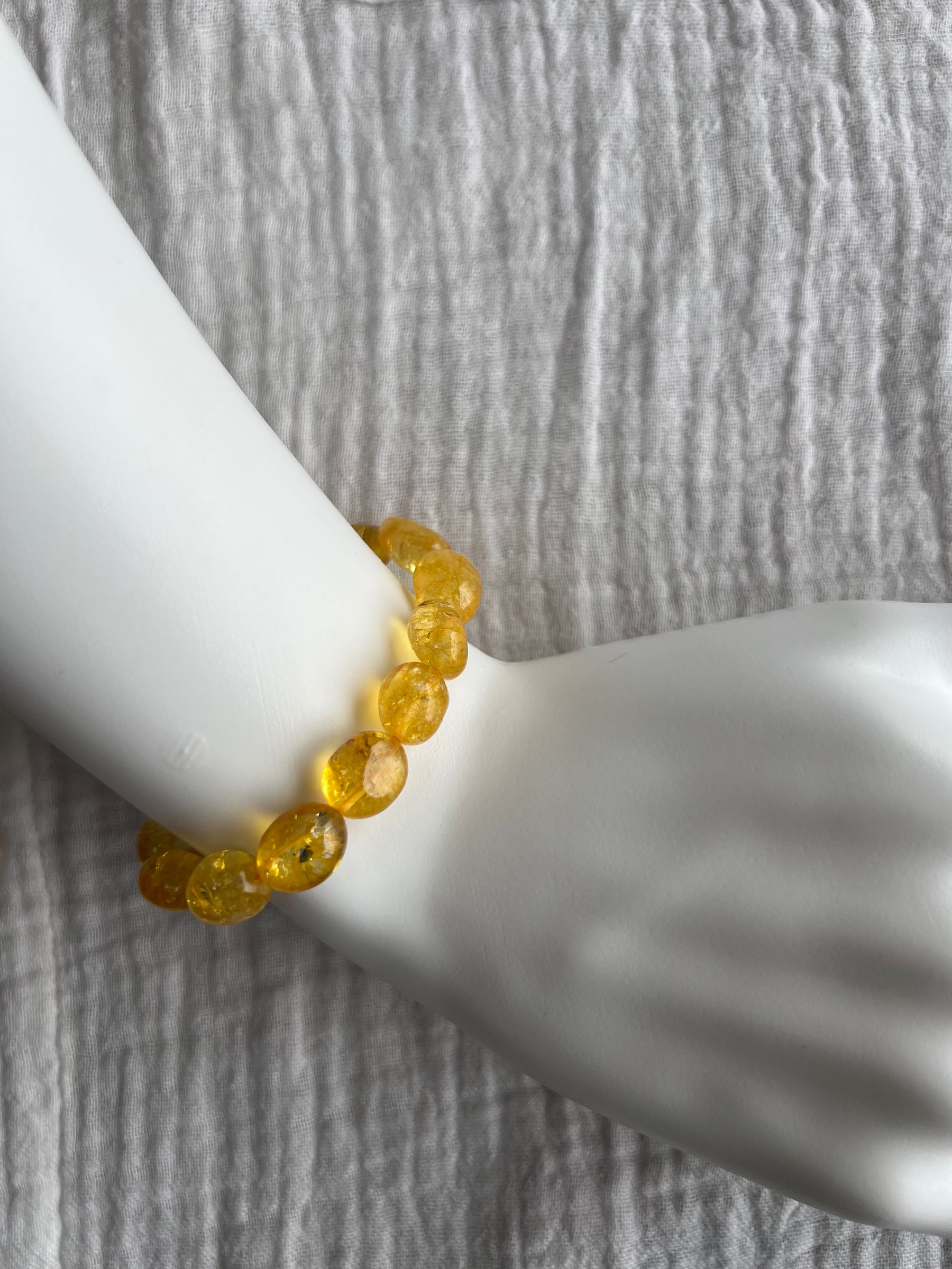 Citrine Bracelet on wrist