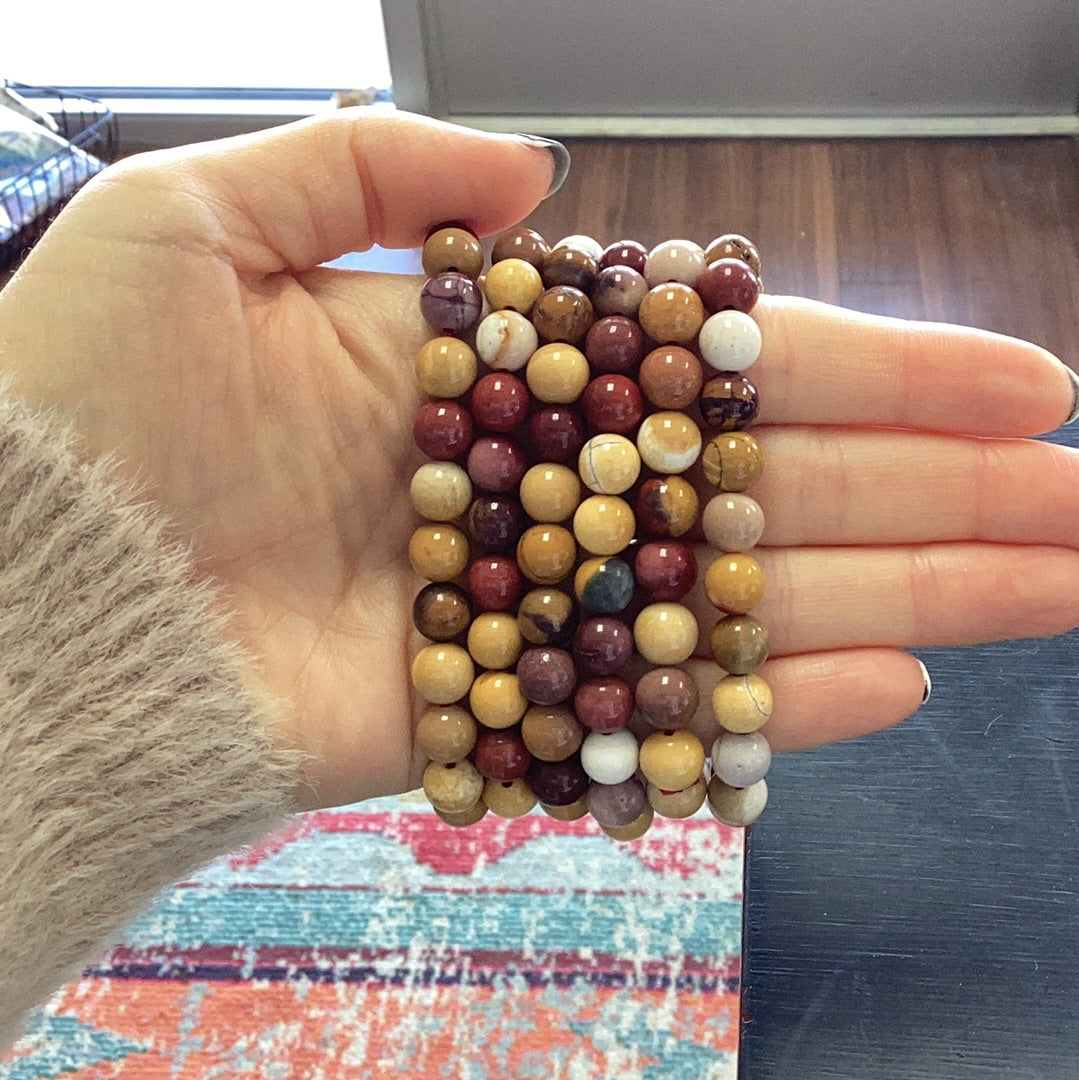 Mookaite Jasper Bracelets on hand