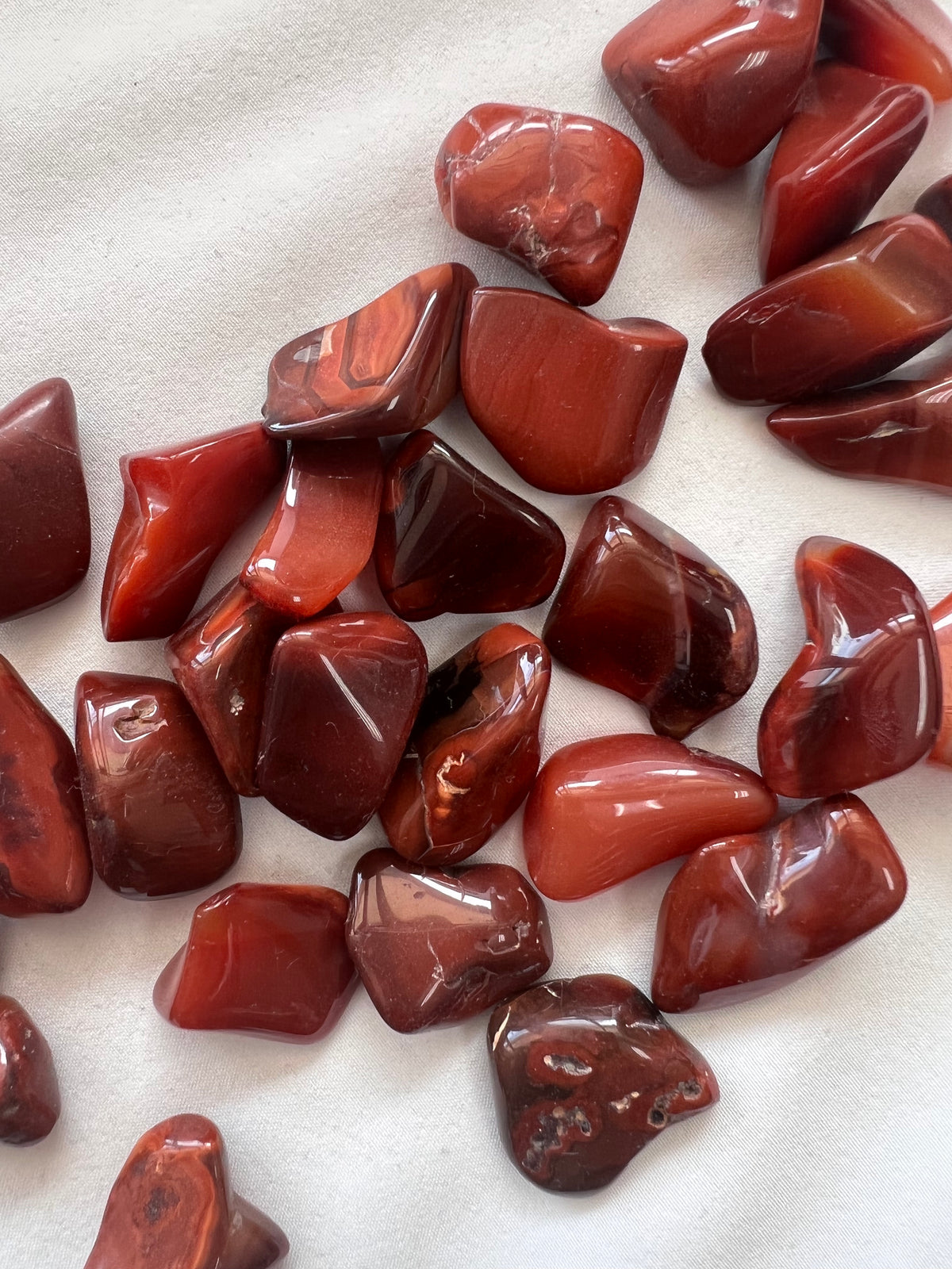 Carnelian Tumbled