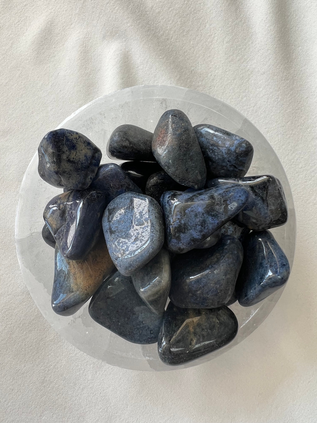 Dumortierite Tumbled