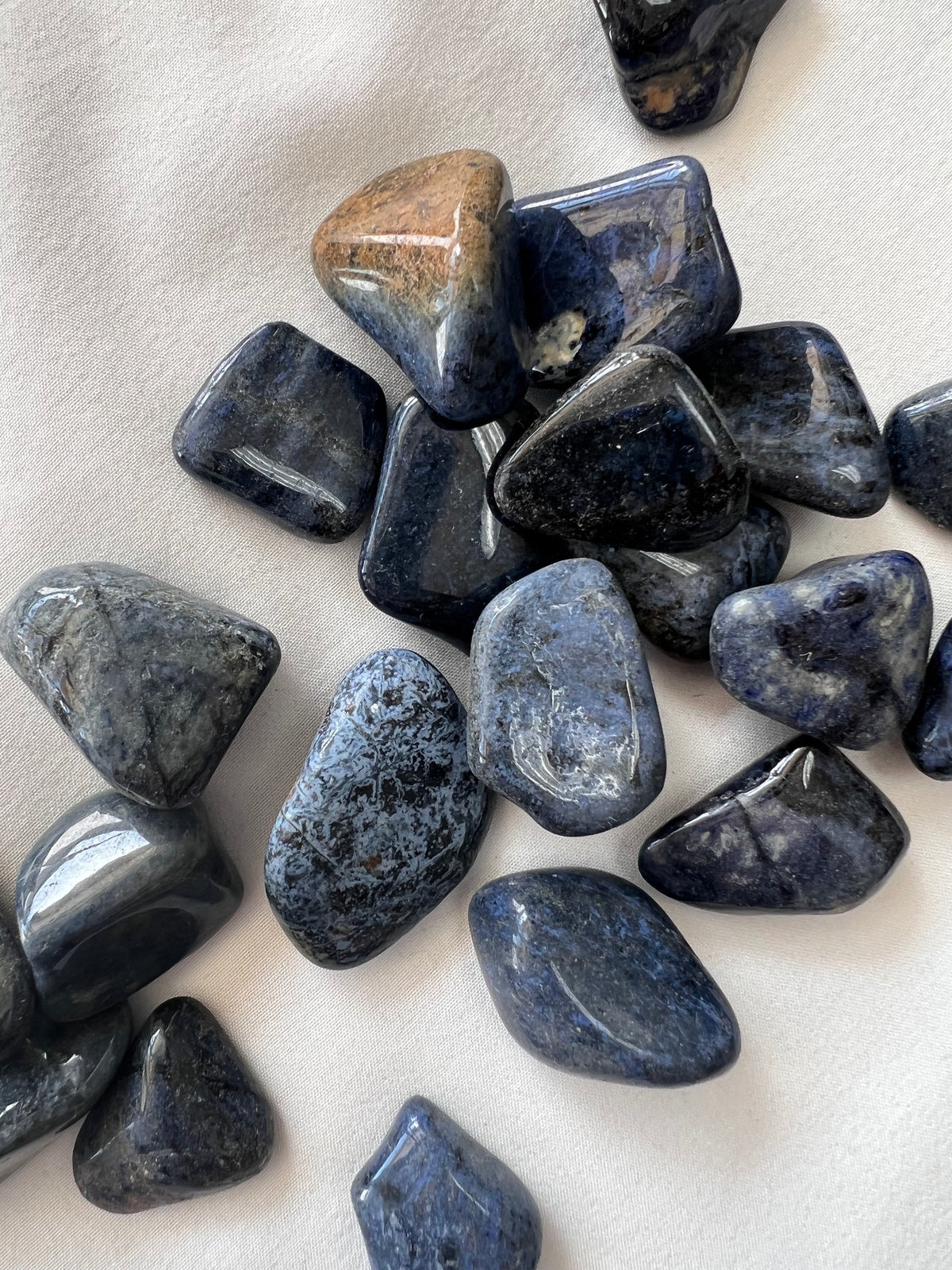 Dumortierite Tumbled