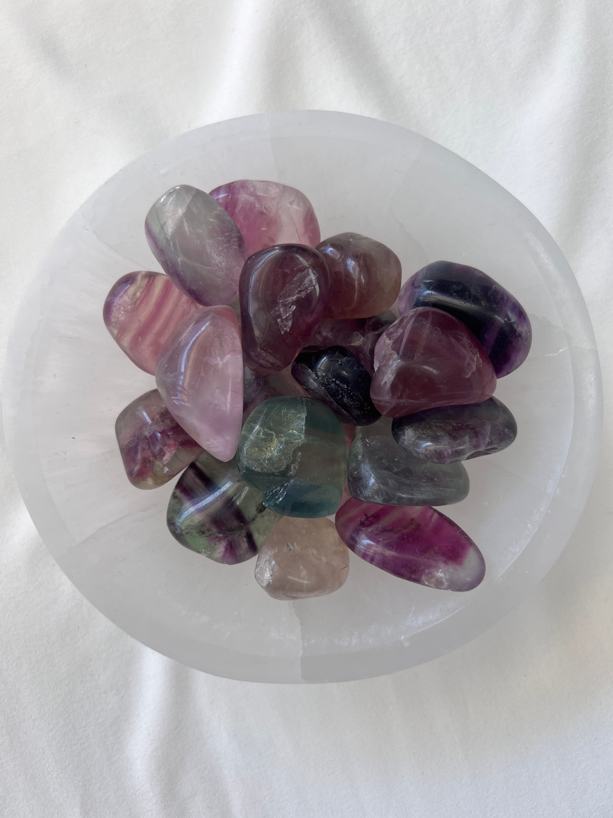 Fluorite Tumbled