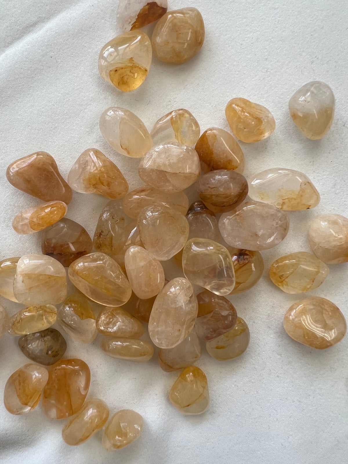 Golden Healer Inclusion Quartz Tumbled