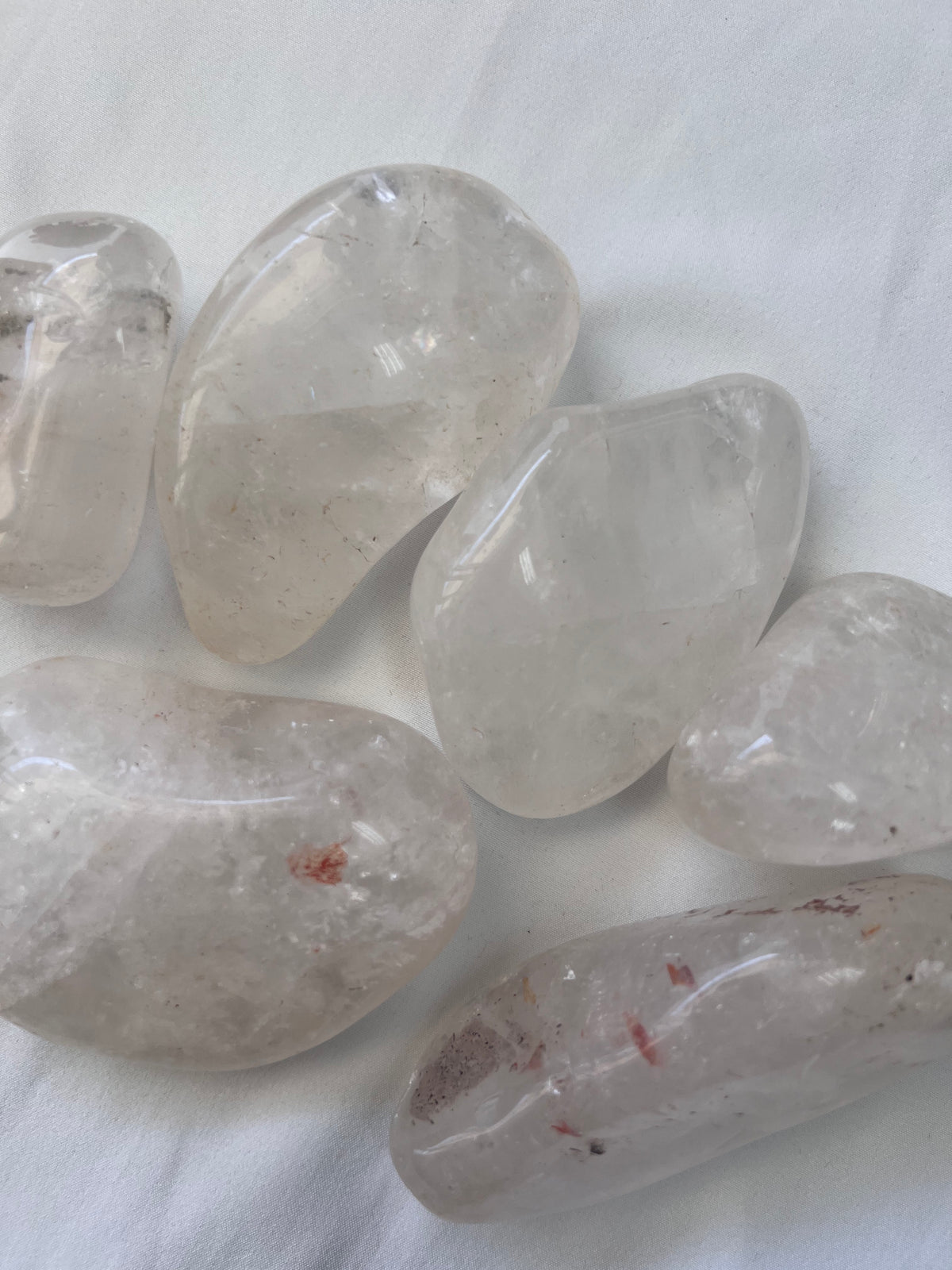 Clear Quartz, Jumbo Tumbled