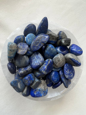 Lapis, Blue Tumbled