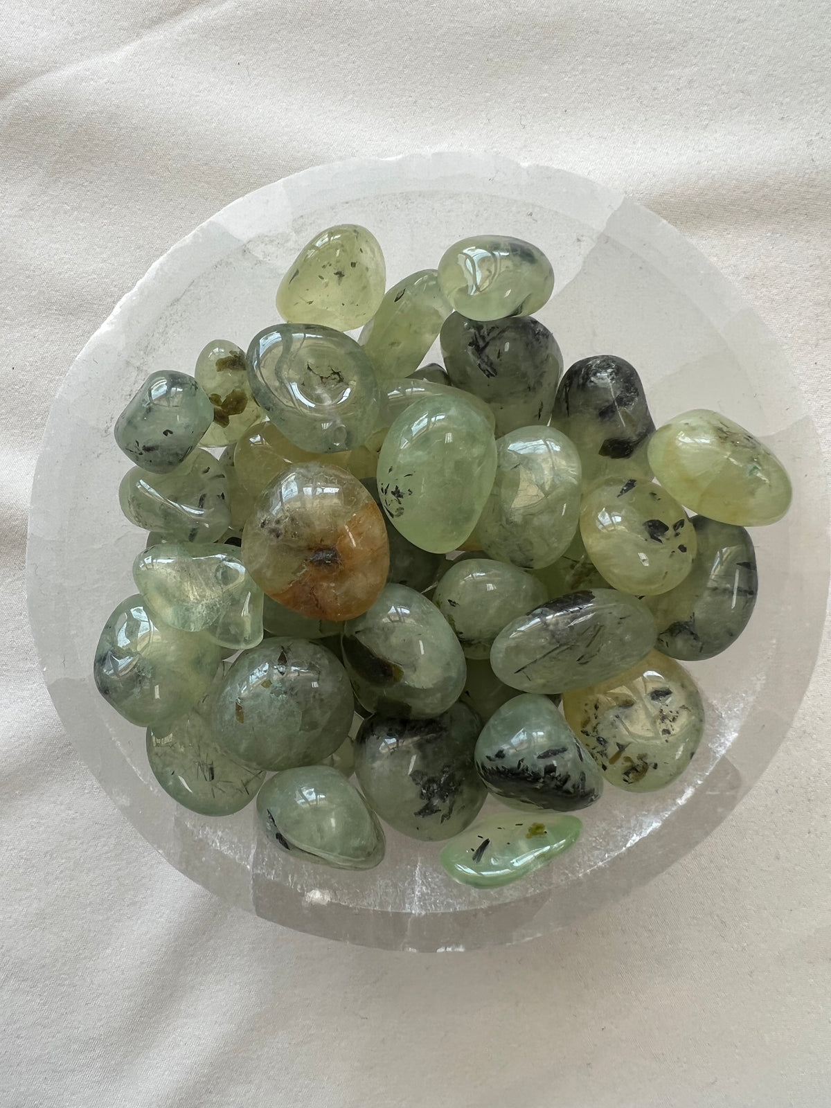 Prehnite Tumbled