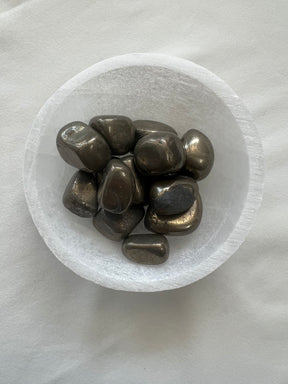 Pyrite Tumbled